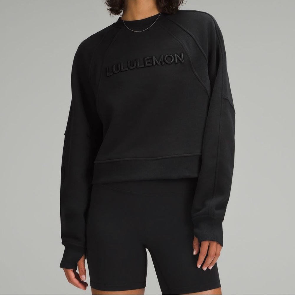 LULULEMON NWT Scuba Oversized Pullover                              Color Black